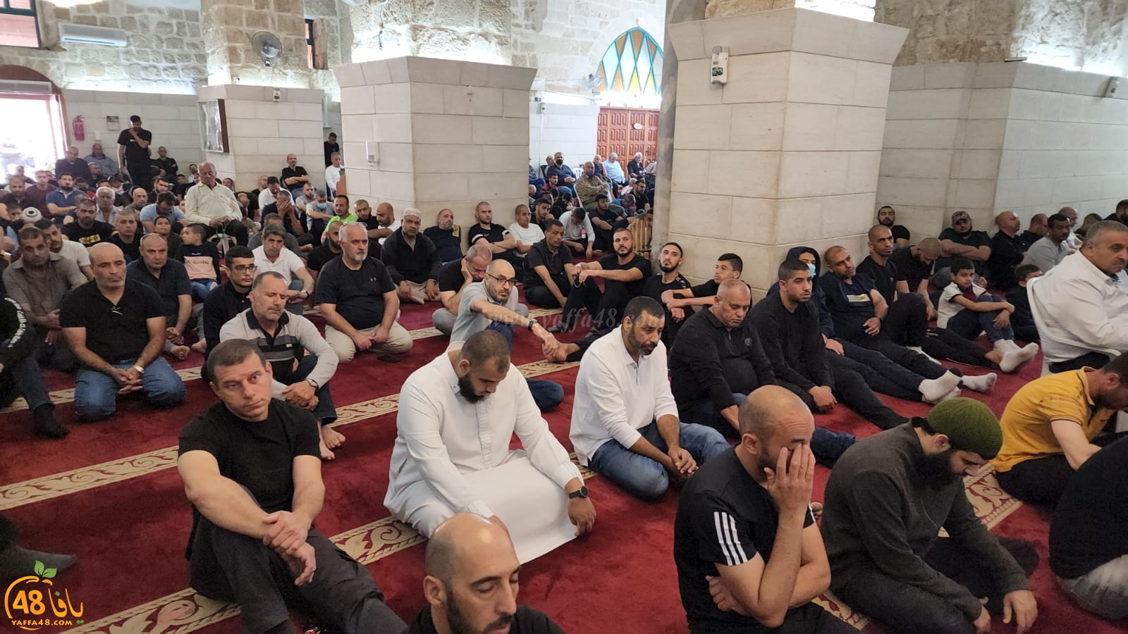 خطبة الجمعة للشبخ محمد عايش في المسجد الكبير بمدينة اللد